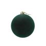 Green Velvet Bauble - 15cm