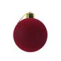Burgundy Velvet Bauble - 20cm