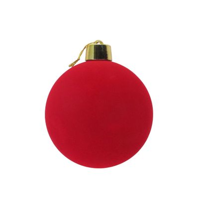 Red Velvet Bauble - 20cm