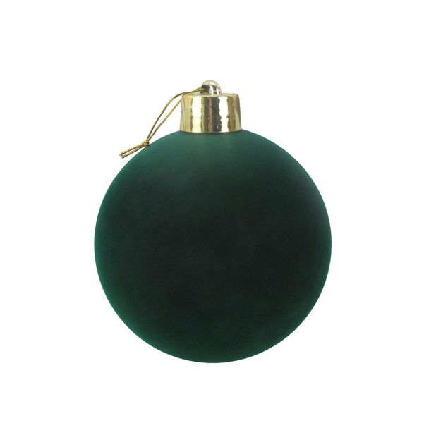 Green Velvet Bauble - 20cm