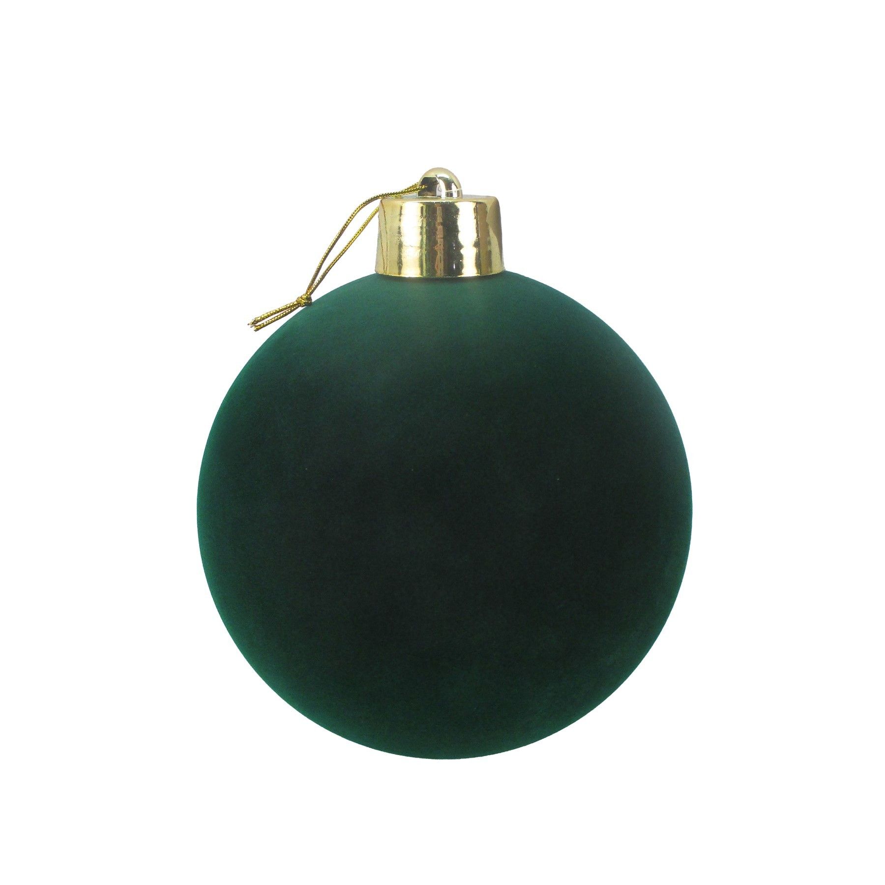 Green Velvet Bauble - 20cm