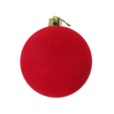 Red Velvet Bauble - 25cm