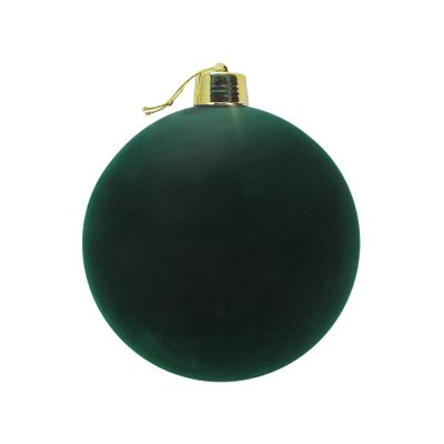 Green Velvet Bauble - 25cm