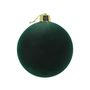 Green Velvet Bauble - 25cm