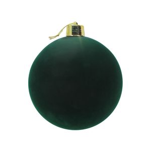 Green Velvet Bauble - 25cm