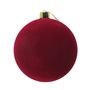 Burgundy Velvet Bauble - 30cm