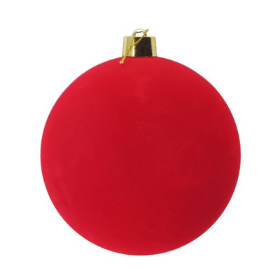 Red Velvet Bauble - 30cm