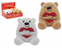 Love Bear Hugging Shiny Heart (10cm)
