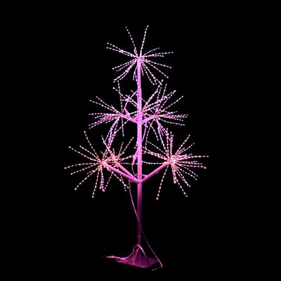 Firework Light Up LED Tree 1280L - 1.5m