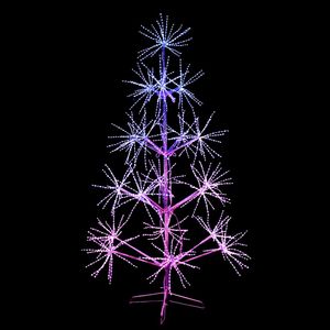 Firework Light Up LED Tree 3280L - 2.4m