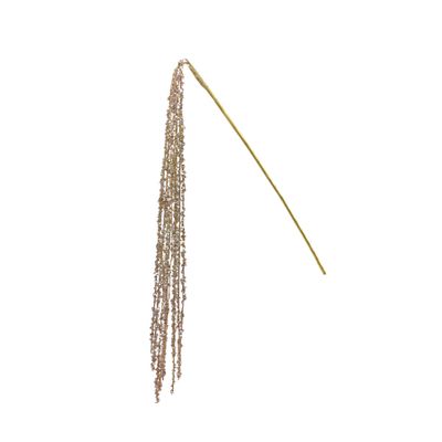Tinsel Strands On Stick - Champagne - 61cm