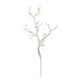 Artificial Plastic Twig Spray - Ice White -H76cm