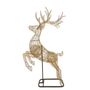 Wire Reindeer on Stand  with LED  Lights & 6Hr Timer KD - Warm White - 320cm