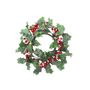 Holly & Berry Wreath - 20cm