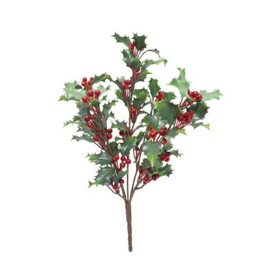 Holly & Berry Bush - 38cm