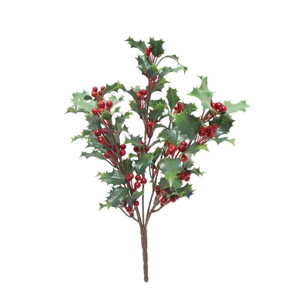 Holly & Berry Bush - 38cm