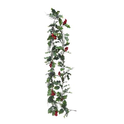 Holly & Berry Garland - 182cm