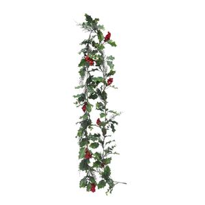 Holly & Berry Garland - 182cm