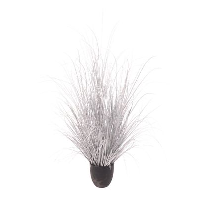 Potted Grass - Silver - H97cm