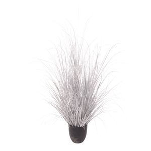 Potted Grass - Silver - H97cm