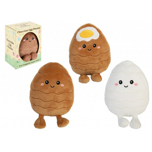 Chocolate Egg Plush 3 Asstd (14cm)