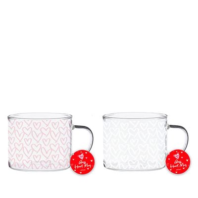Val Assorted Glass Mugs