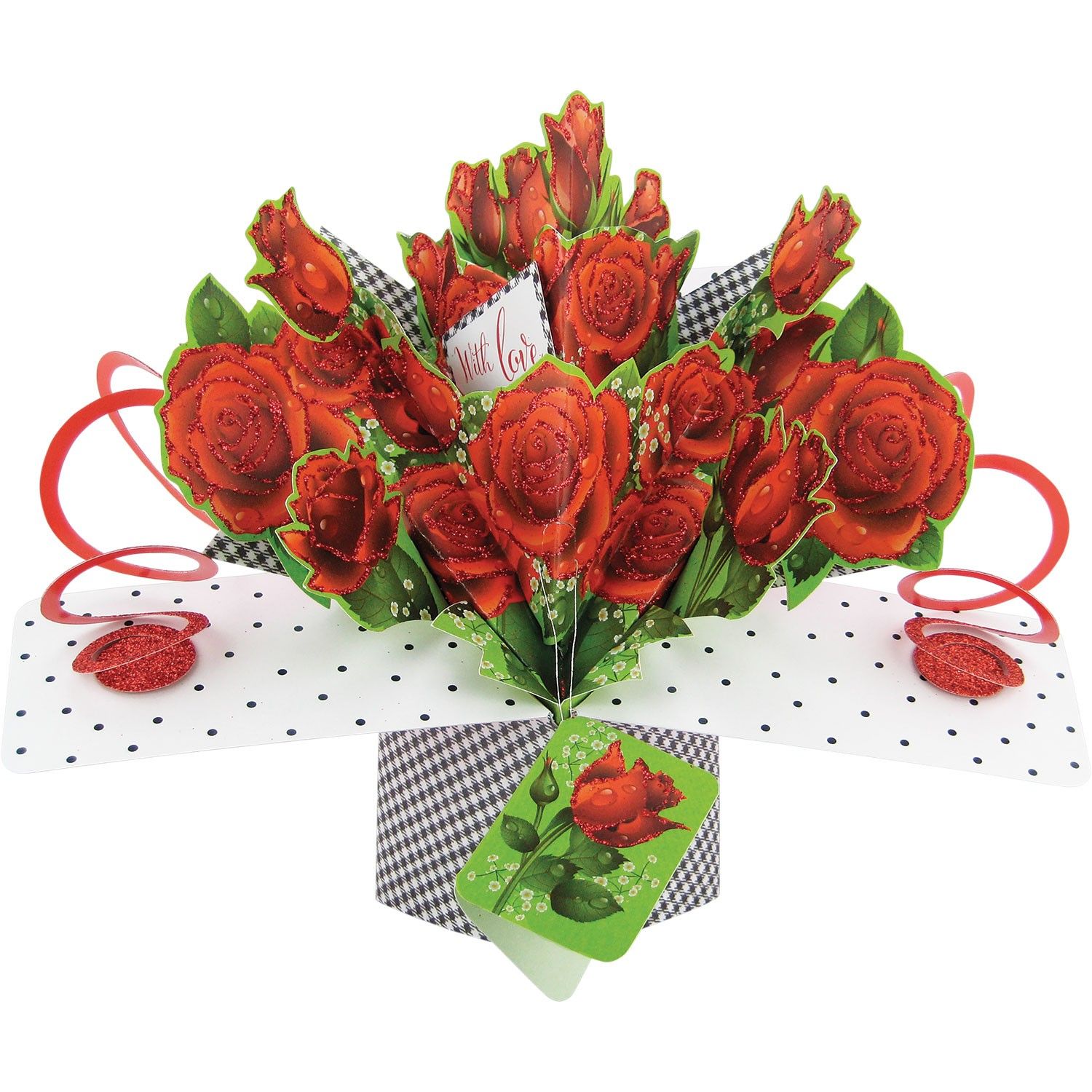 With Love Pop Up Card