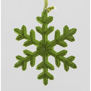 15cm Felt Snowflake Decoration