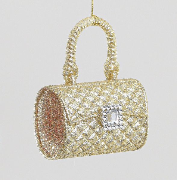 12cm Glitter Handbag Dec. Champ