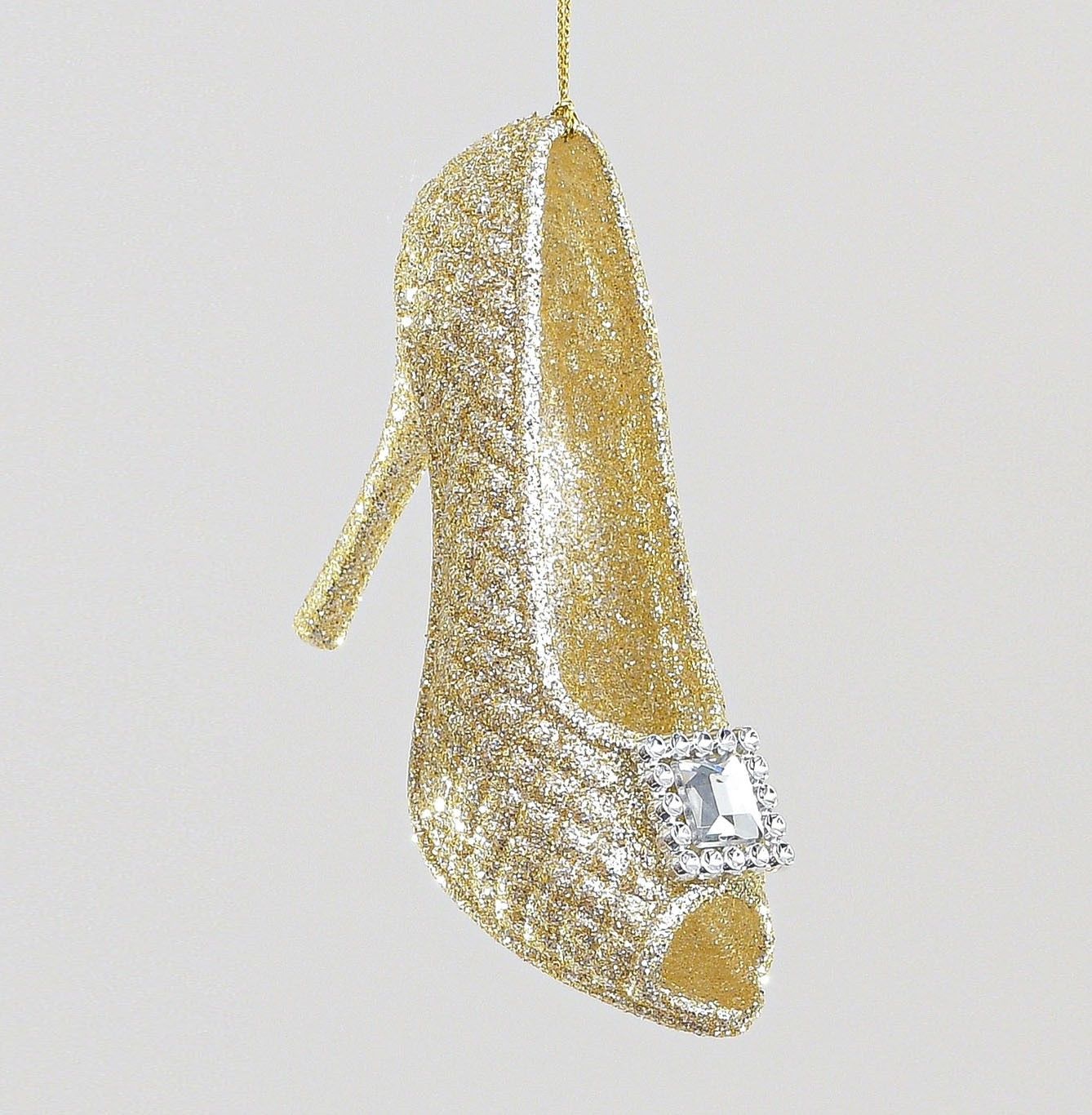 10cm Glitter Shoe Decoration Champ