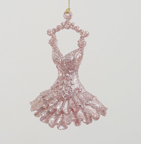 13cm Glitter Ballet Dress Dec RG