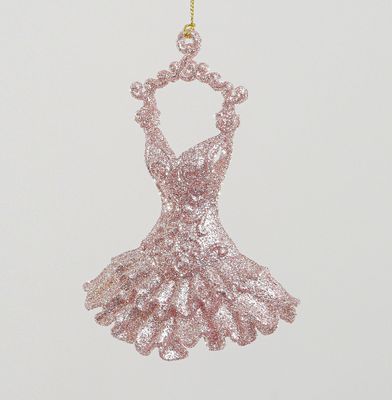 13cm Glitter Ballet Dress Dec RG