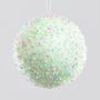 10cm Bead Ball Decoration Lt Green