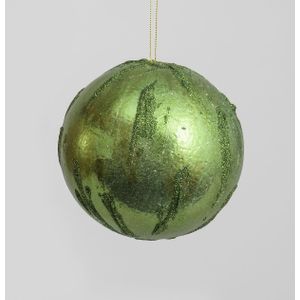 90mm Pattern Ball Decoration Green