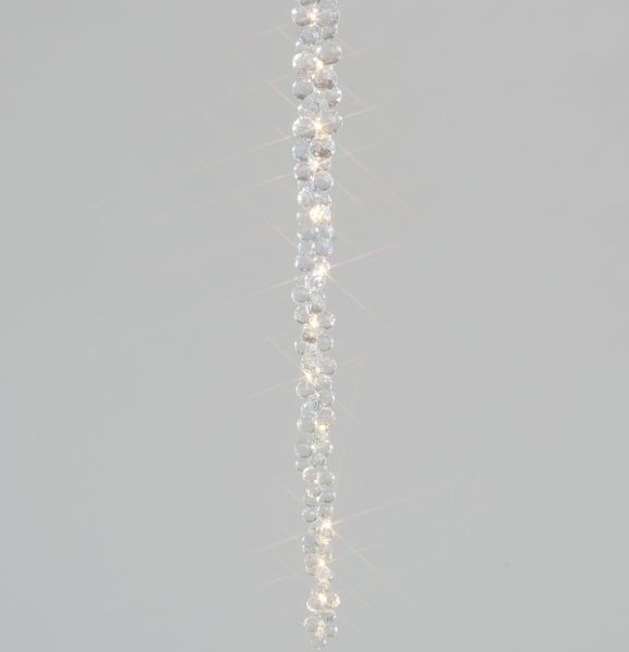 48cm Berry Cluster Drop Clear LED