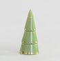 12cm Dolomite Tree Ornament Green