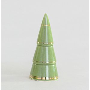 12cm Dolomite Tree Ornament Green