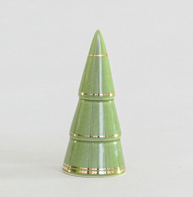 12cm Dolomite Tree Ornament Green