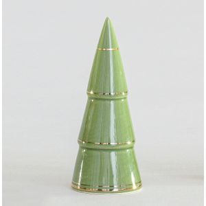 16cm Dolomite Tree Ornament Green