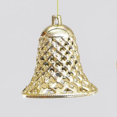 11cm Bell Decoration Champagne