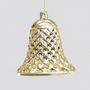 11cm Bell Decoration Champagne