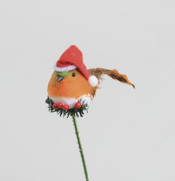 19cm Robin w/Hat Pick
