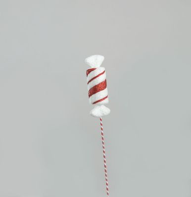 25cm Candy Cane Pick