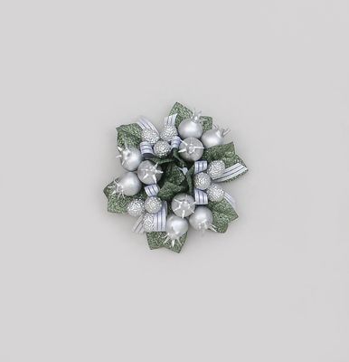 1" Raspberry/Pomegranate C/R Silve