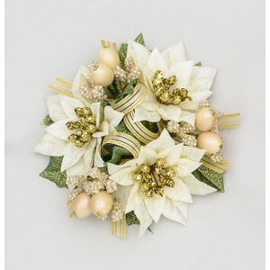 1" Poinsettia/Berry C/R Cream