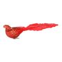 12" Sequin Bird Red