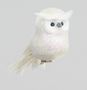 16cm Glitter Owl w/Clip
