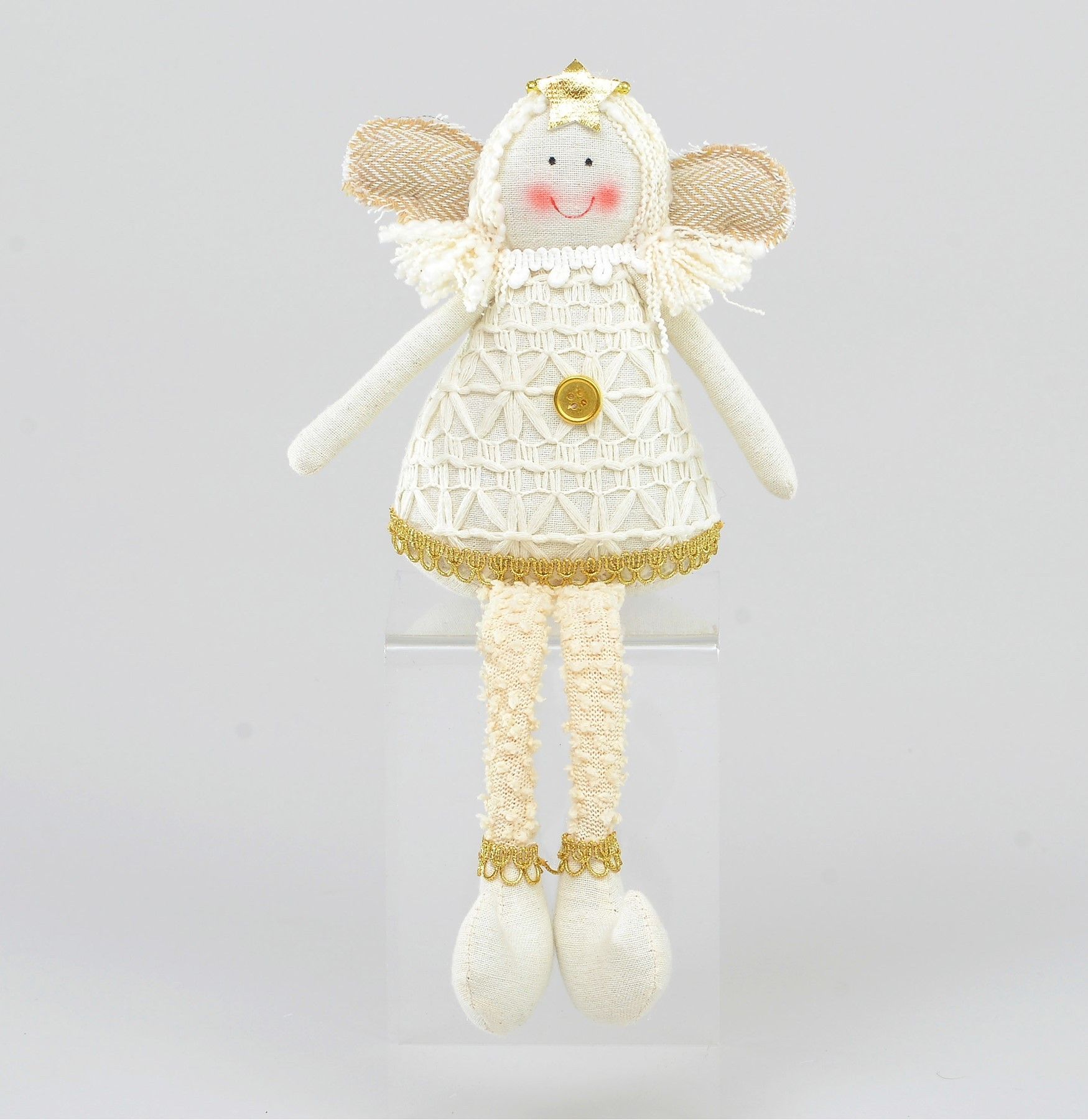 32cm Sitting Fabric Angel