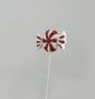 25cm Round Candy Cane Sweet Pick