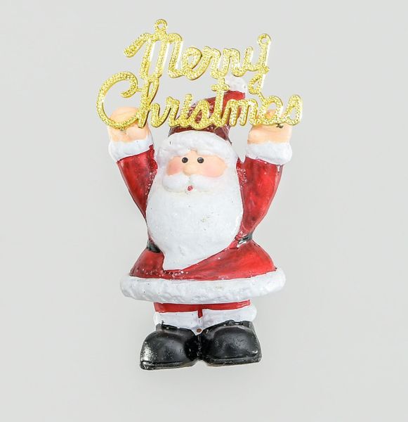 20cm Resin Santa Merry Xmas Pick